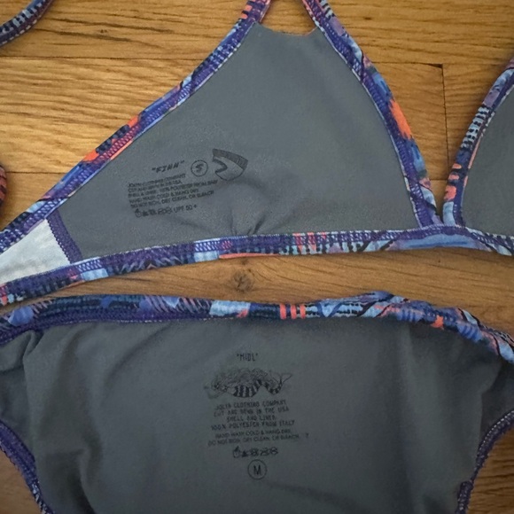 Colorful Patterned Bikini Set - Picture 3 of 3